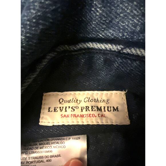 Levi’s Premium Quilted Plaid & Denim Jacket - Picture 5 of 5